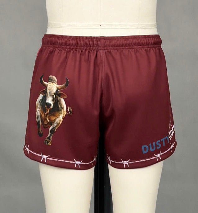 Stock truck footy shorts WITH ZIP POCKETS - XS - 6XL