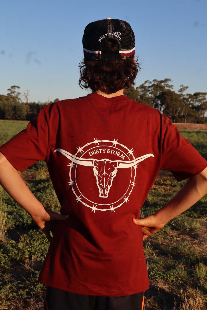 Men's Steer Skull Country T-Shirt - Western graphic tee