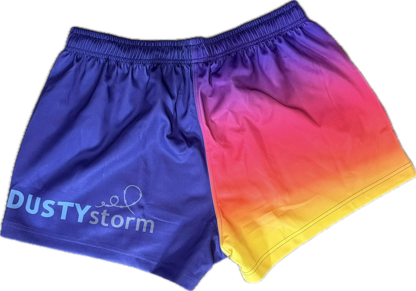 Sunrise cowgirl Footy shorts