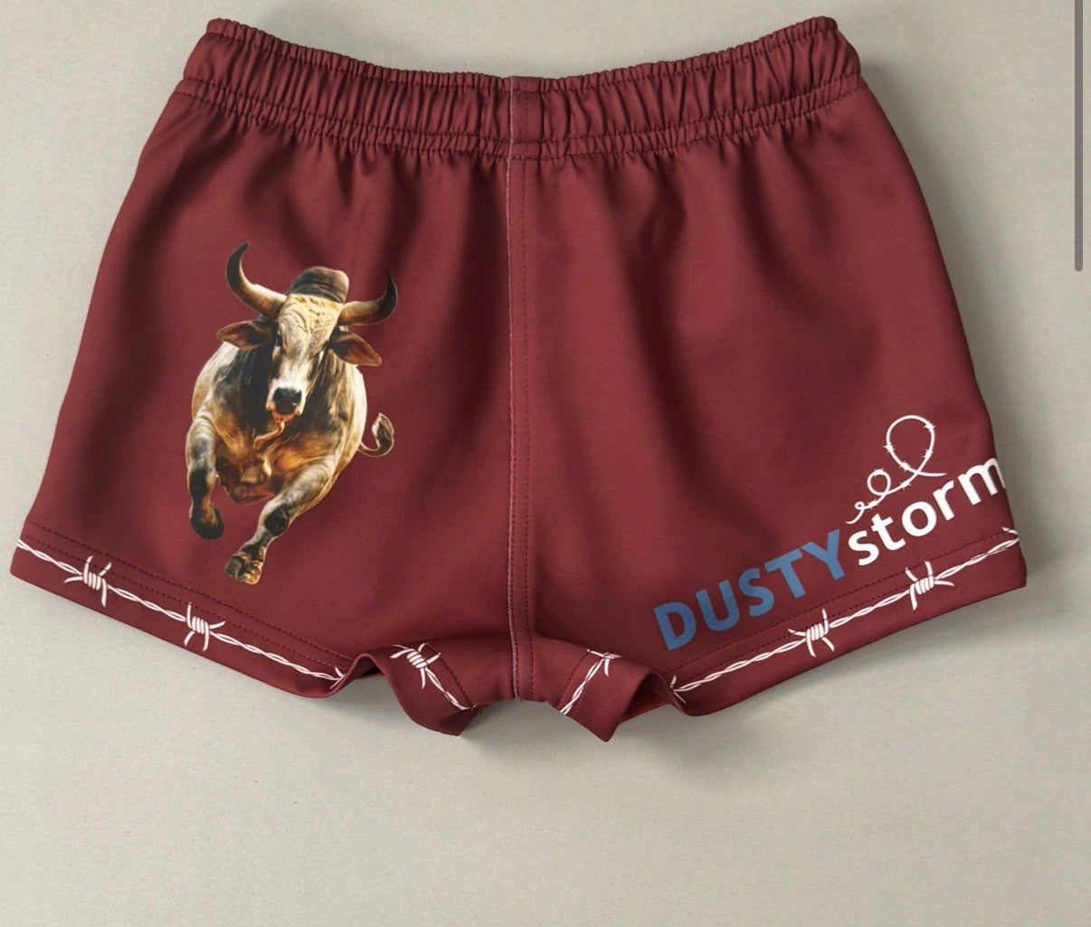 Stock truck footy shorts WITH ZIP POCKETS - XS - 6XL