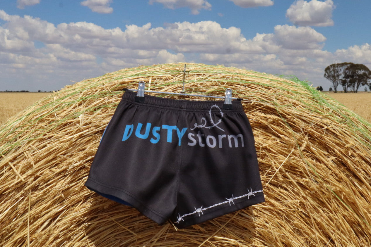 Bull rider footy shorts