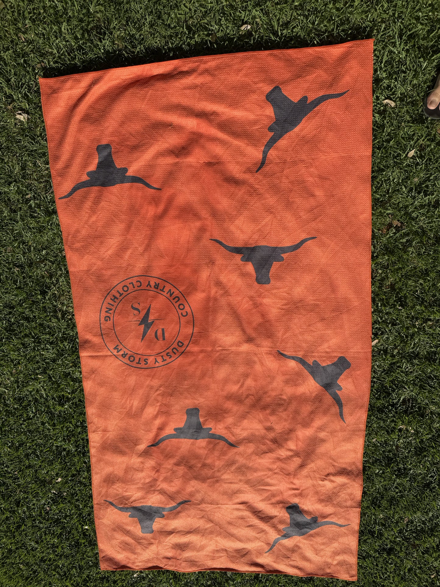 Bullrider Microfibre waffle beach towel