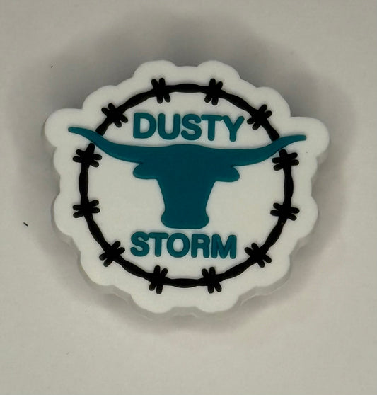 Dusty storm croc charm