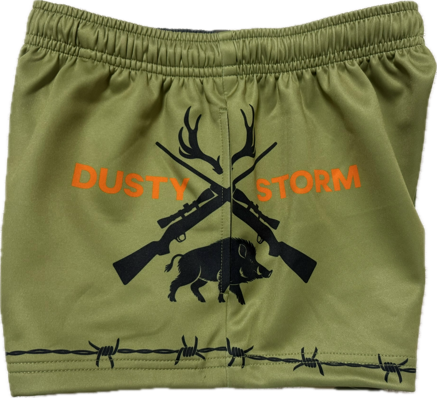Camo footy shorts kids